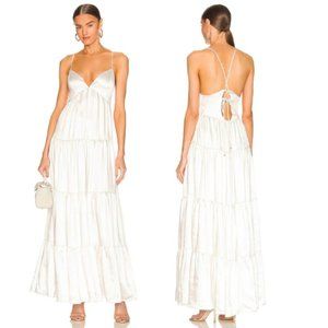 New! Elliatt Pilar ivory Maxi dress ivory nwt 13688